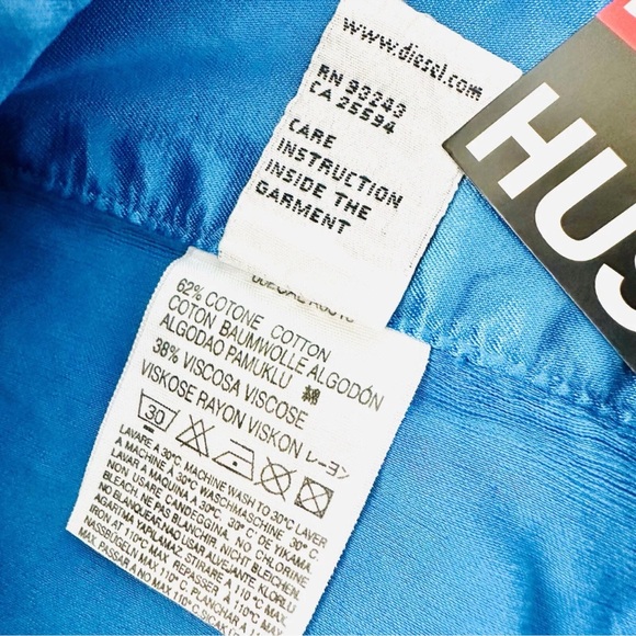 NWT  Diesel Women Satin Pants Low Rise Color Wash 27 in Cotton Blend Y2K - Picture 7 of 11